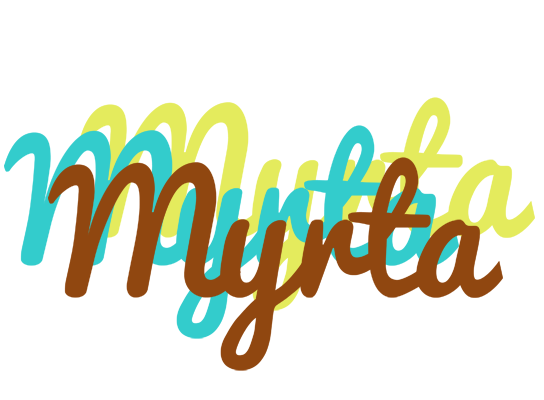 Myrta cupcake logo