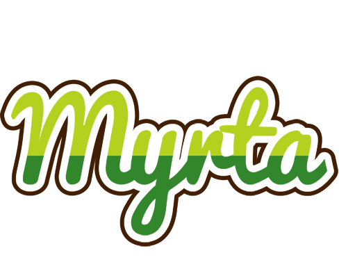 Myrta golfing logo