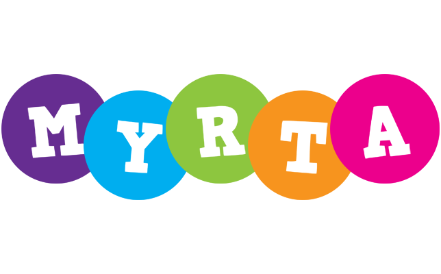 Myrta happy logo