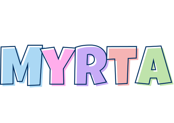 Myrta pastel logo