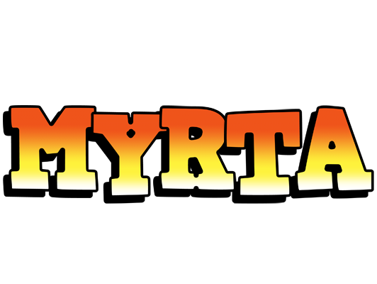 Myrta sunset logo