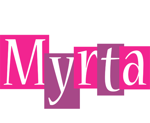 Myrta whine logo