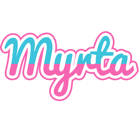 Myrta woman logo