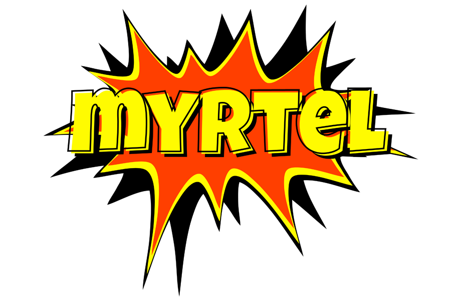 Myrtel bazinga logo