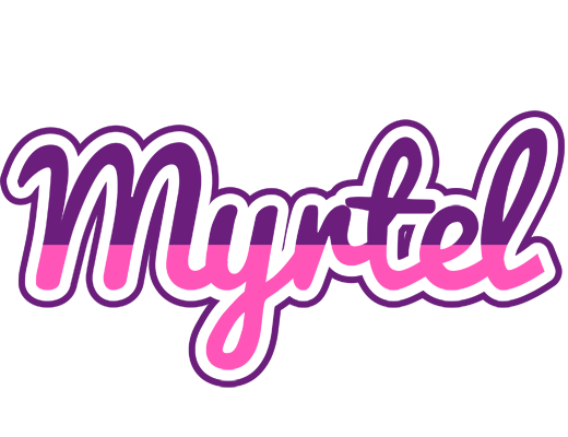 Myrtel cheerful logo