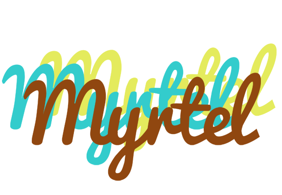Myrtel cupcake logo