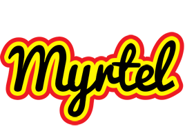 Myrtel flaming logo