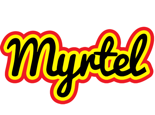 Myrtel flaming logo
