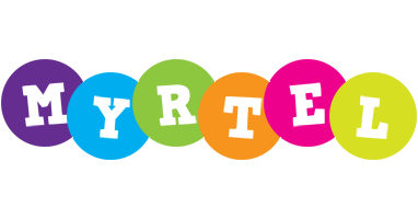 Myrtel happy logo