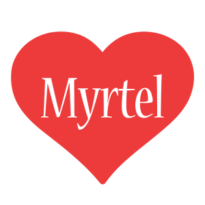 Myrtel love logo