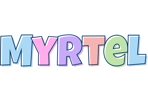 Myrtel pastel logo