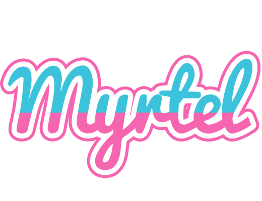 Myrtel woman logo