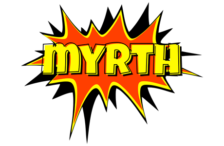 Myrth bazinga logo