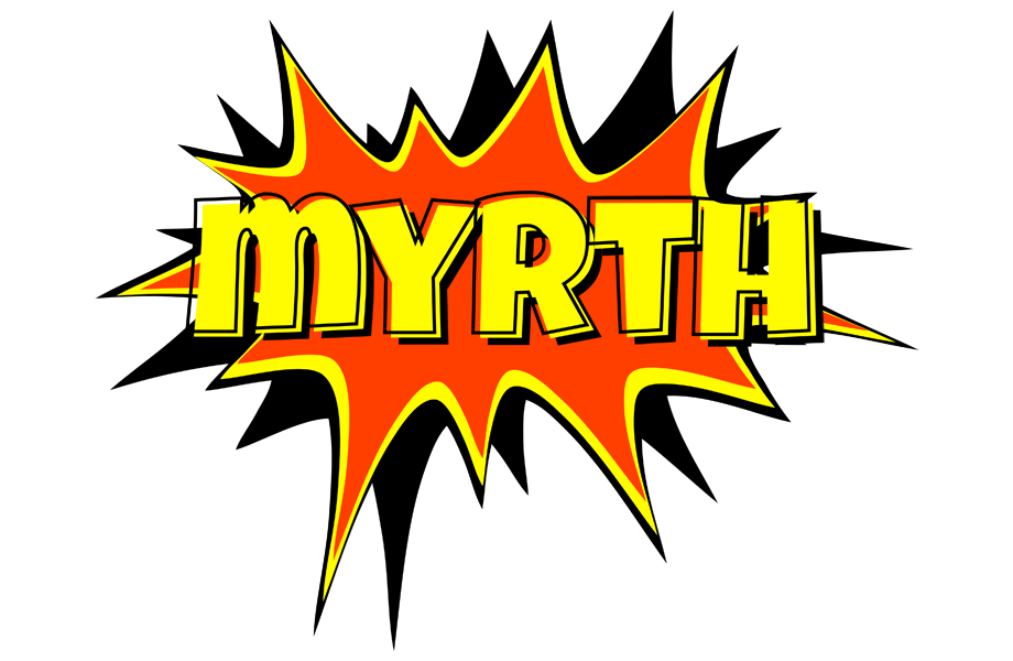 Myrth bazinga logo