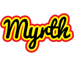Myrth flaming logo