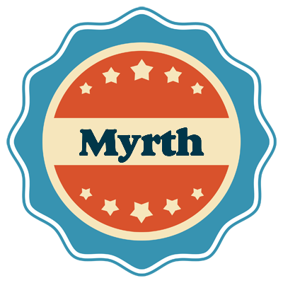 Myrth labels logo