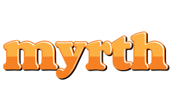 Myrth orange logo