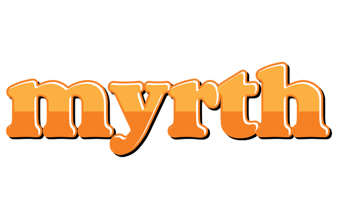 Myrth orange logo