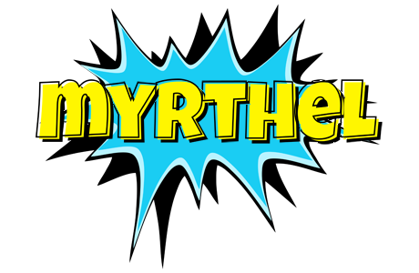 Myrthel amazing logo