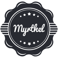 Myrthel badge logo