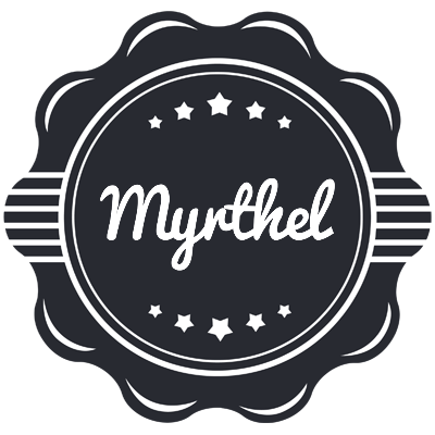 Myrthel badge logo