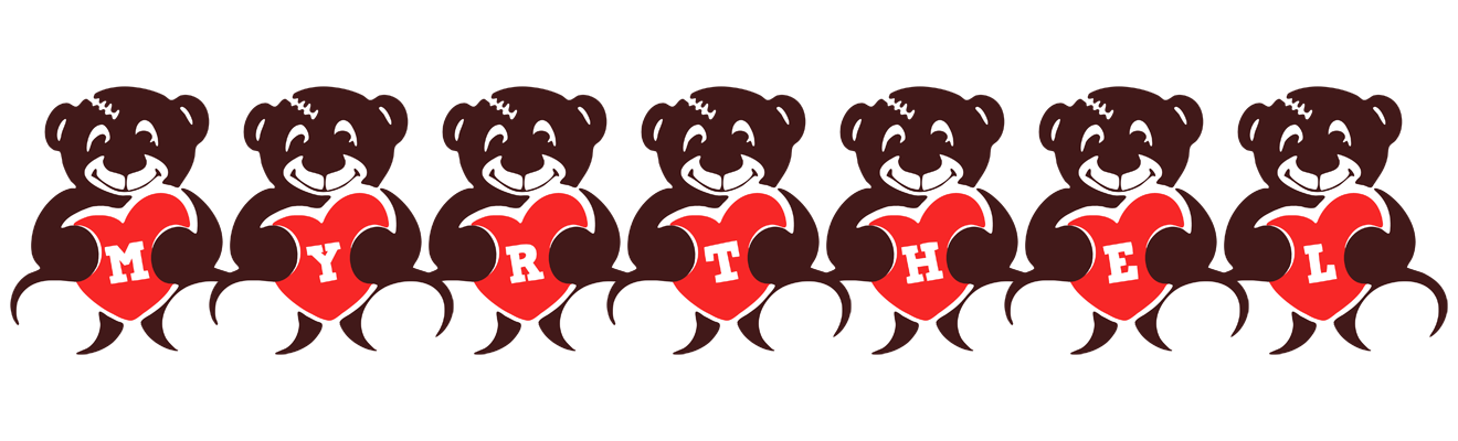 Myrthel bear logo