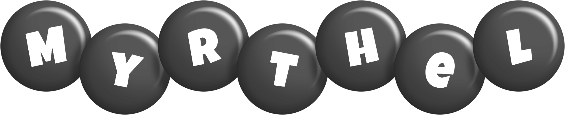 Myrthel candy-black logo