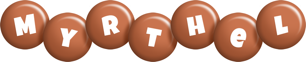 Myrthel candy-brown logo
