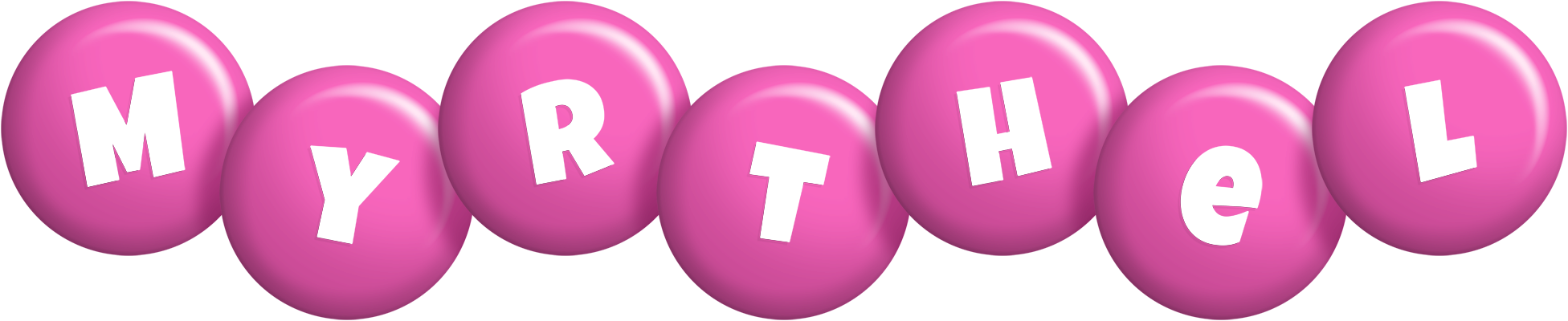 Myrthel candy-pink logo