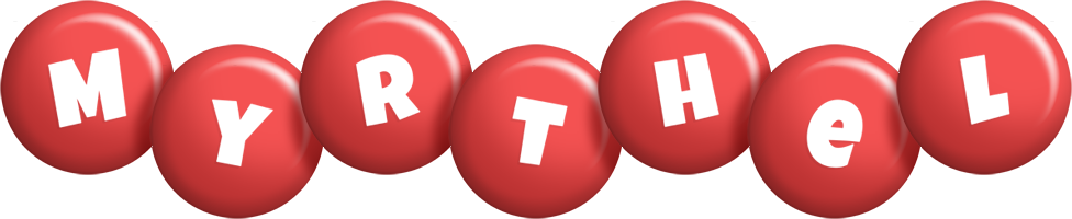 Myrthel candy-red logo
