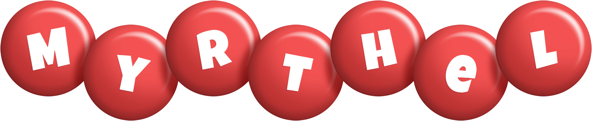 Myrthel candy-red logo