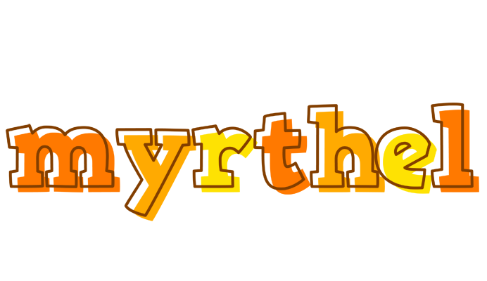 Myrthel desert logo