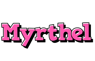 Myrthel girlish logo