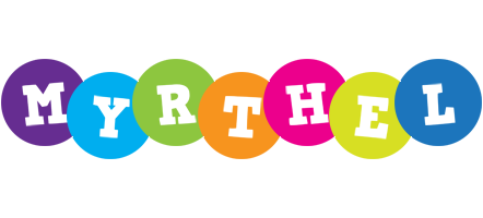 Myrthel happy logo
