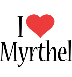 Myrthel i-love logo