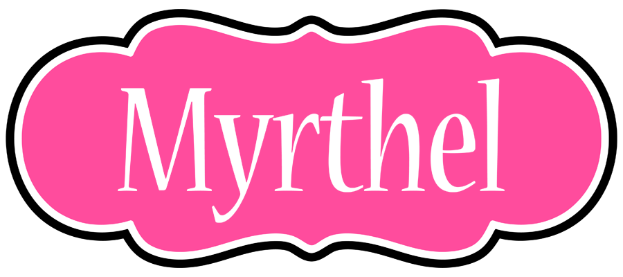 Myrthel invitation logo