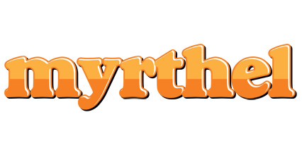 Myrthel orange logo
