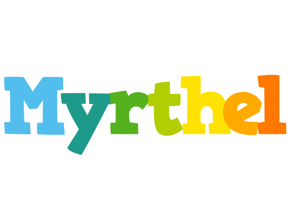Myrthel rainbows logo