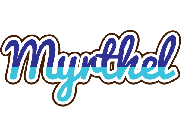 Myrthel raining logo