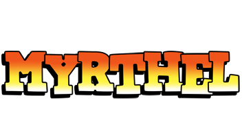 Myrthel sunset logo