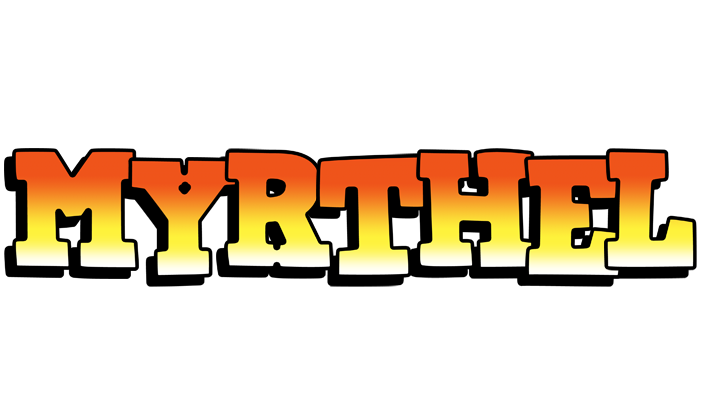 Myrthel sunset logo