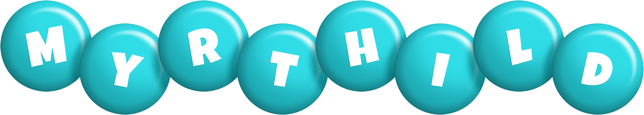 Myrthild candy-azur logo