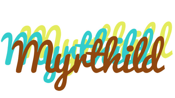 Myrthild cupcake logo