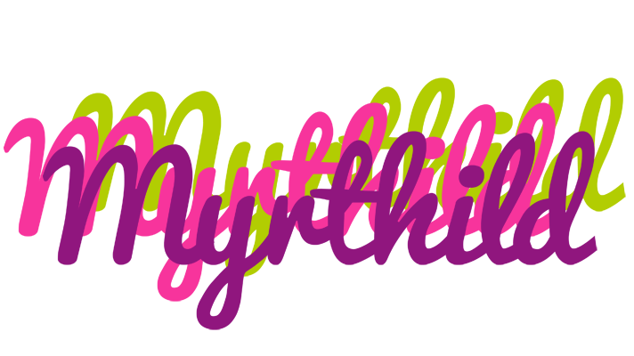 Myrthild flowers logo