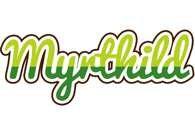 Myrthild golfing logo
