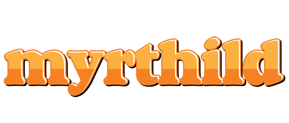 Myrthild orange logo