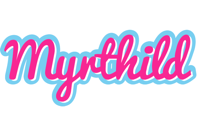 Myrthild popstar logo