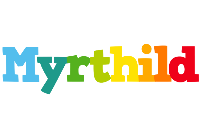 Myrthild rainbows logo