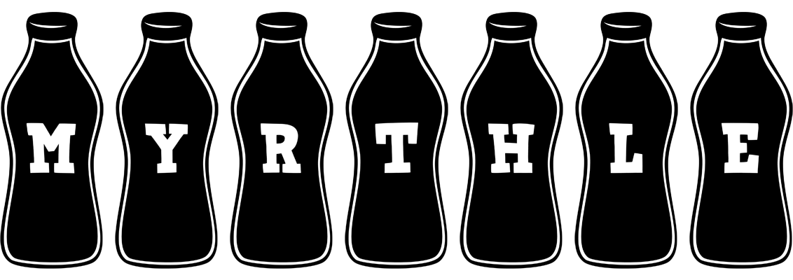 Myrthle bottle logo