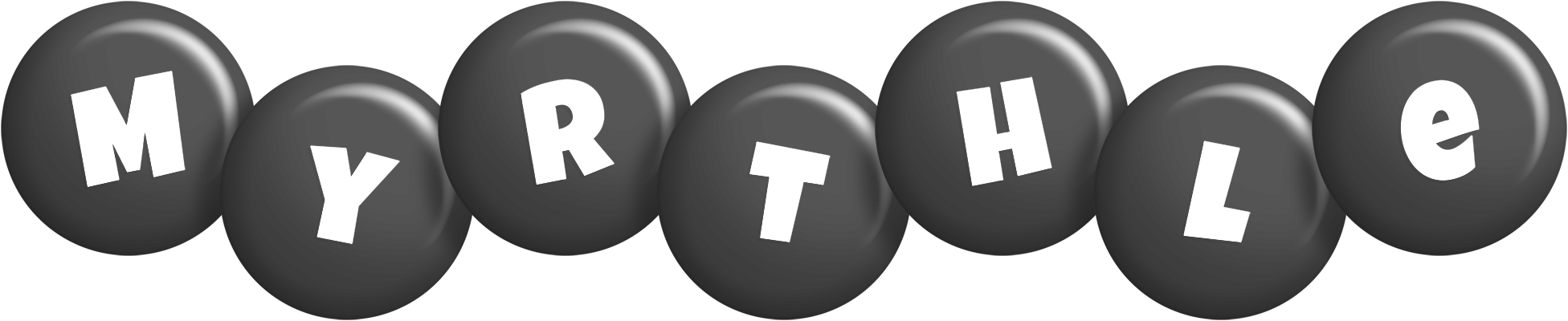 Myrthle candy-black logo